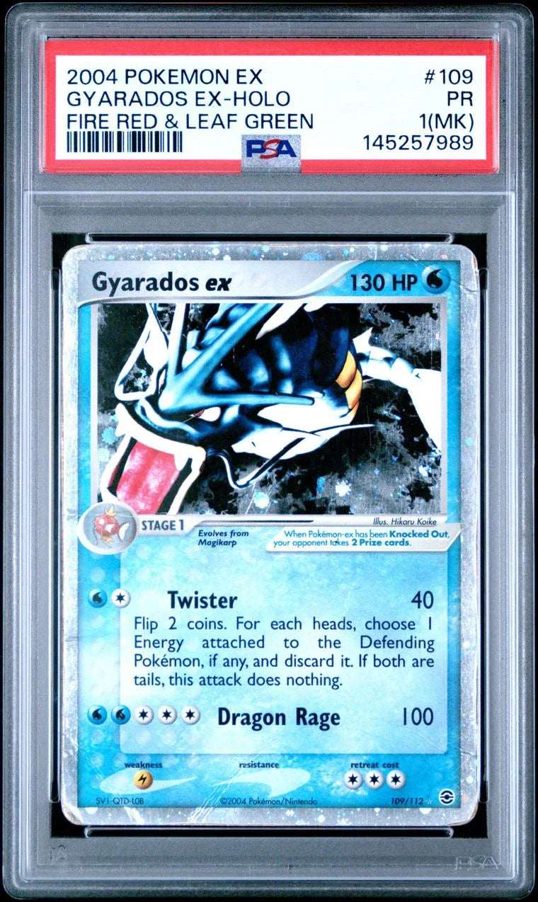Pokémon EX FireRed &amp; LeafGreen – Gyarados ex (Holo) #109