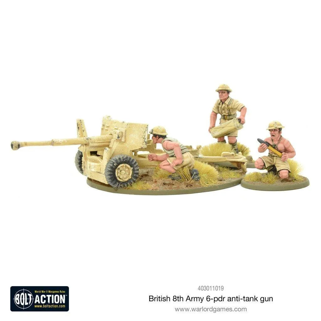 8th Army 6 Pounder - ZZGames.dk