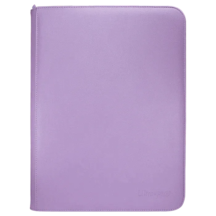 9-Pocket Vivid Zippered PRO-Binder Purple - ZZGames.dk