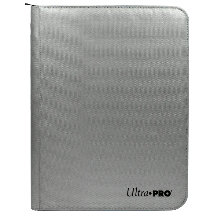 
                  
                    9-Pocket Zippered PRO-Binder: Silver Made With Fire Resistant Materials - ZZGames.dk
                  
                