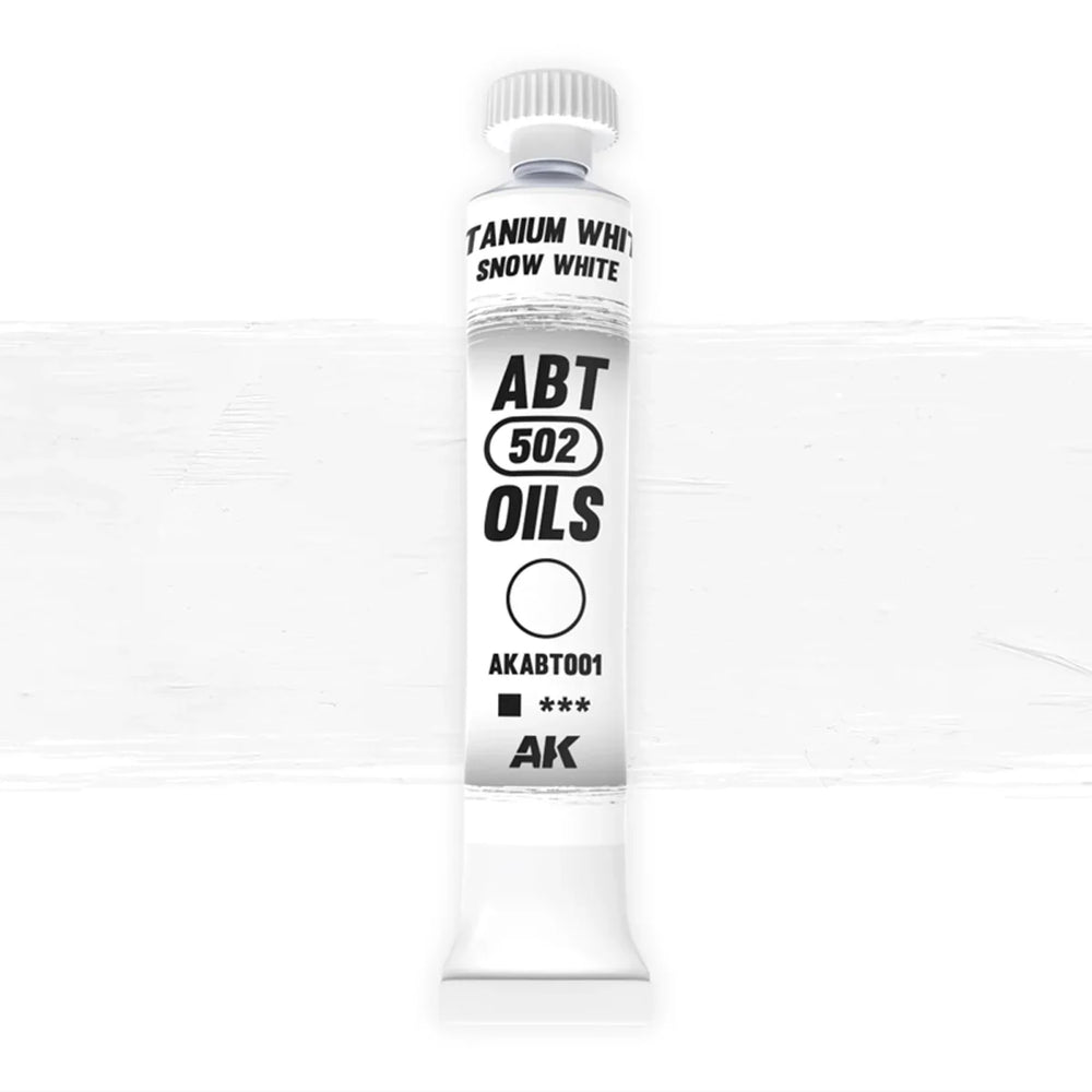 Titanium White/Snow White 20ml (AKABT001)