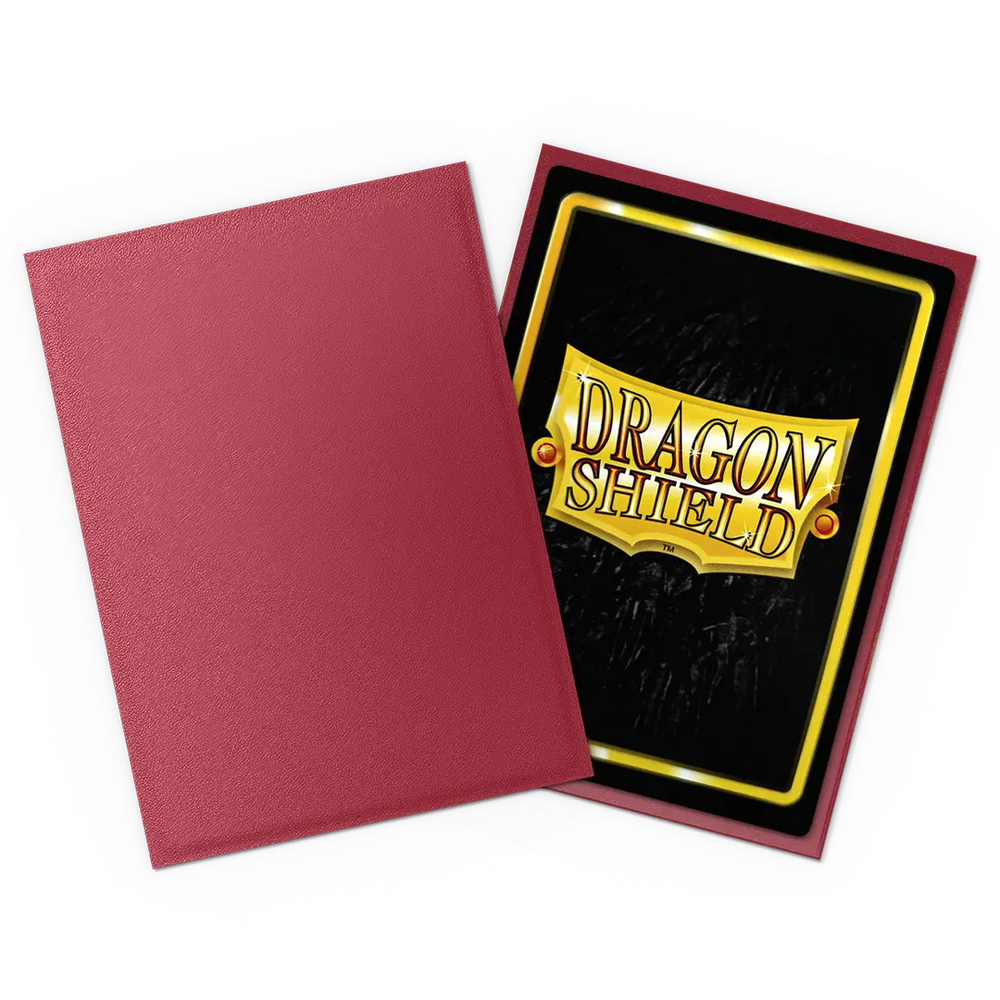 Blood Red Matte Non-Glare v2 (63x88mm)