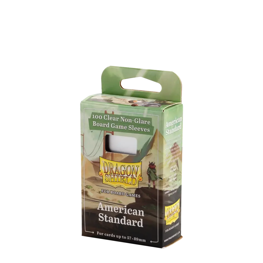 American Standard - Clear/Non-Glare - Board Game Sleeves