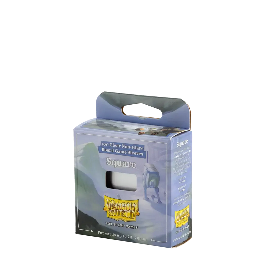 Square - Clear/Non-Glare - Board Game Sleeves