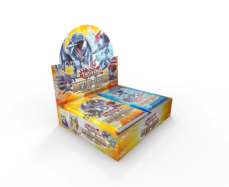 Battles of Legend: Monster Mayhem Booster Display