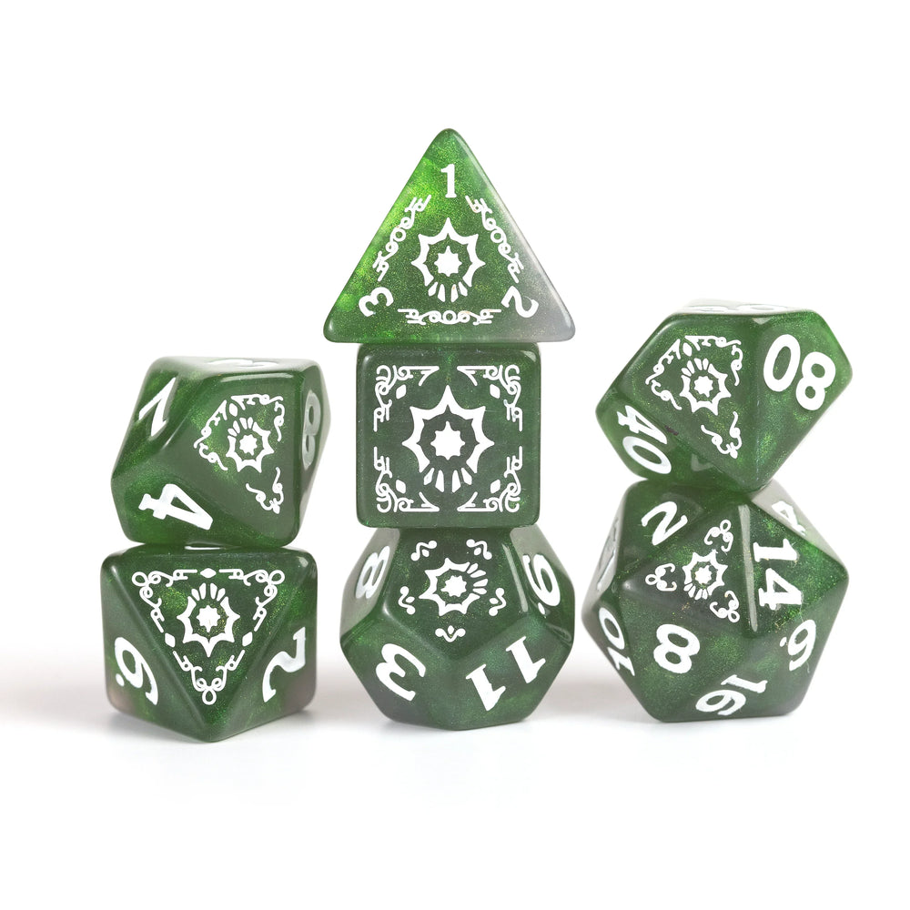 Dungeons & Dragons Adventure Dice - Cleric: Green