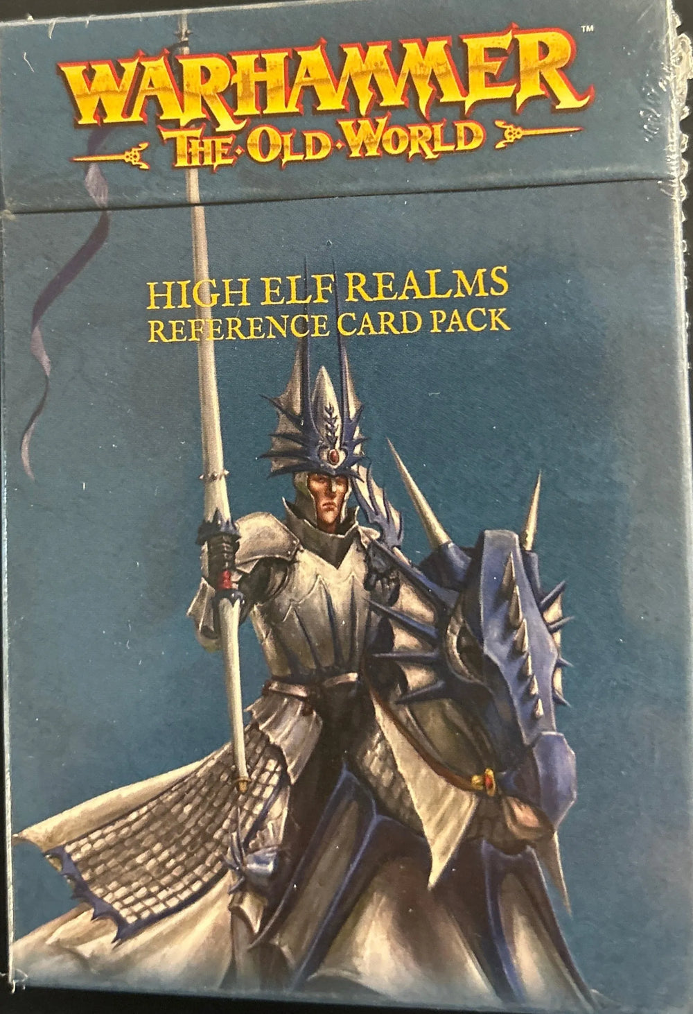 High Elf Realms Reference Card Pack