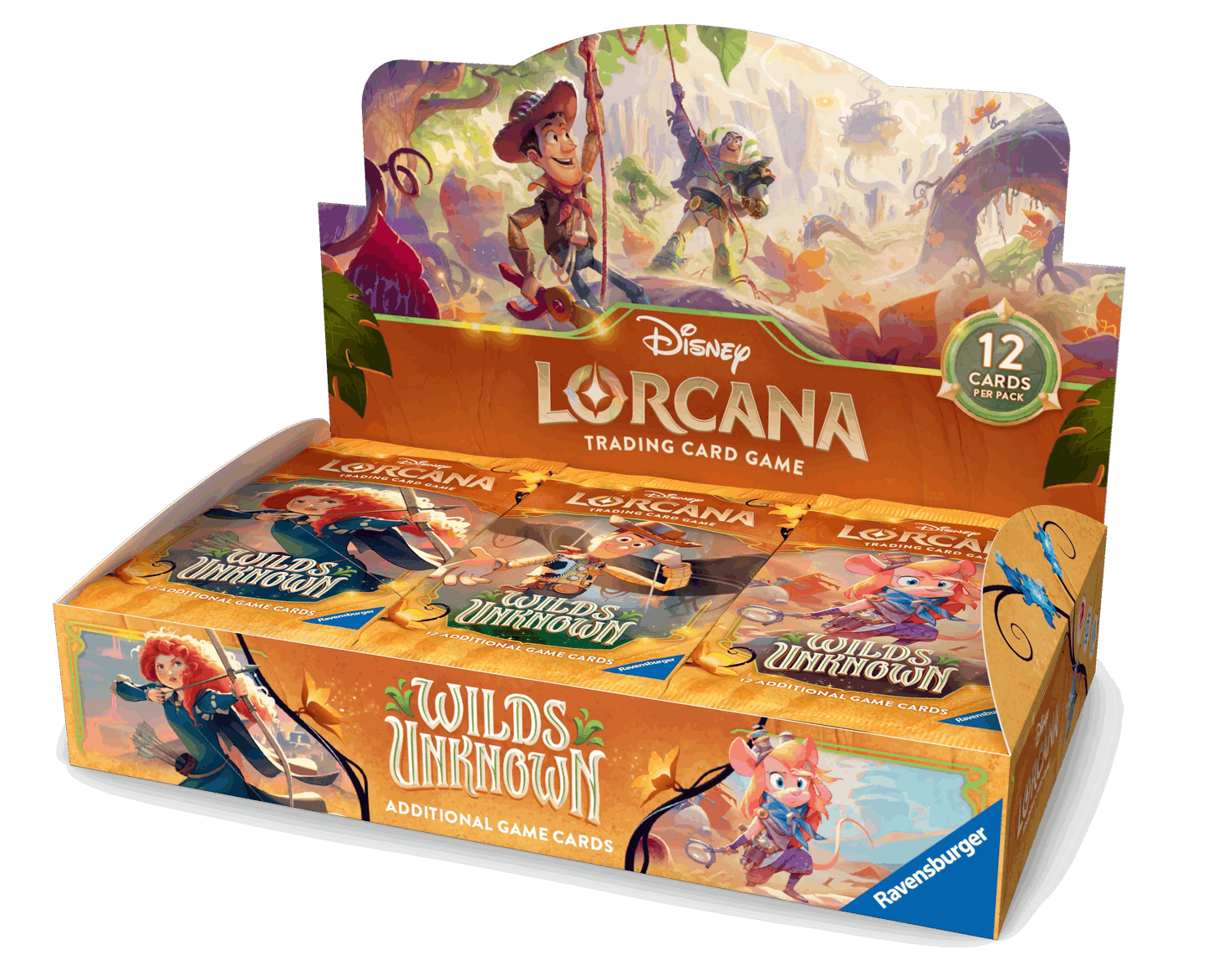 Wilds Unknown - Booster Pack Display