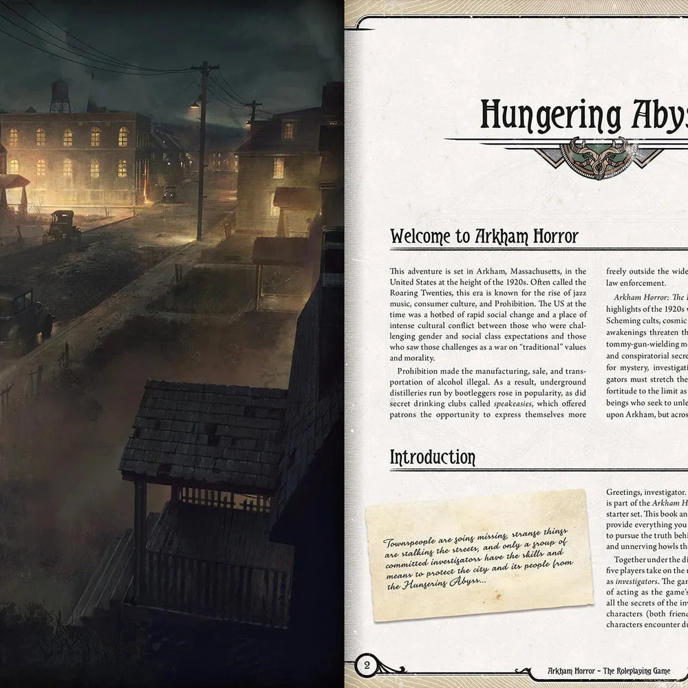 
                  
                    Arkham Horror RPG - Starter Set - Hungering Abyss
                  
                