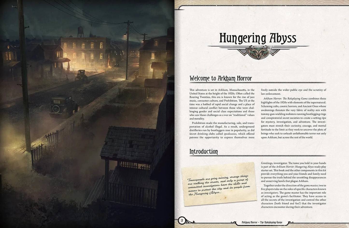 
                  
                    Arkham Horror RPG - Starter Set - Hungering Abyss
                  
                