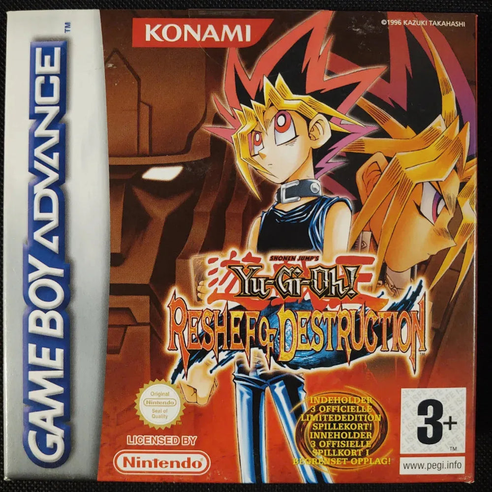 Yu-Gi-Oh Reshef Of Destruction i æske (Forseglet)