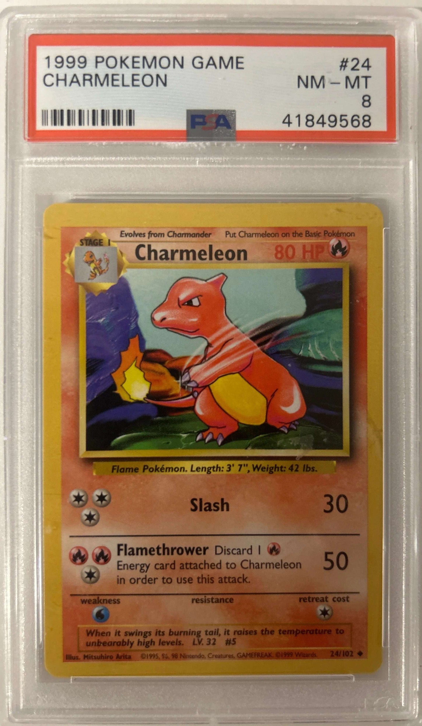 Pokémon Game – Charmeleon #24 (1999)