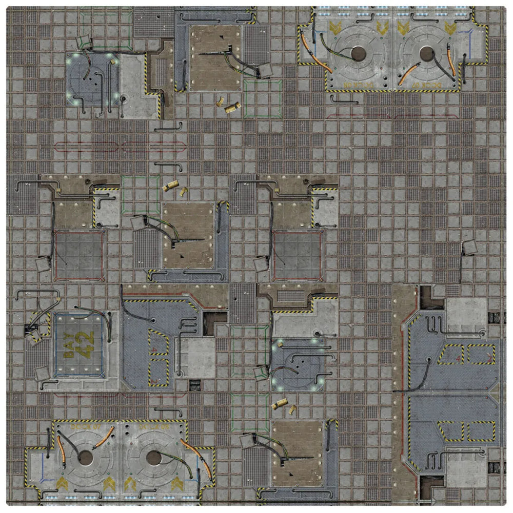 Frontier Sci-fi Gaming Mat 3x3