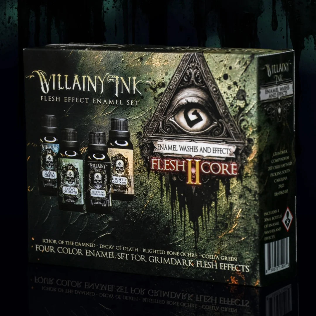 
                  
                    Villainy Ink Enamel – Flesh Core Set 2 V3.0 (4×30 mL)
                  
                