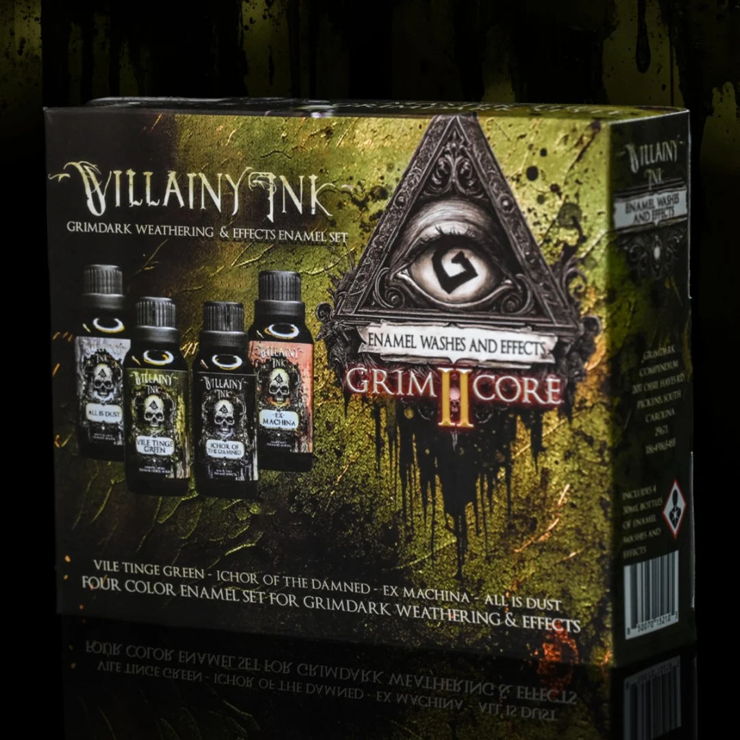 
                  
                    Villainy Ink Enamel – Grim Core Set 2 V3.0 (4×30 mL)
                  
                