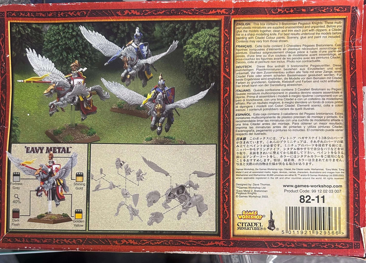 Warhammer: Bretonnian Pegasus Knights