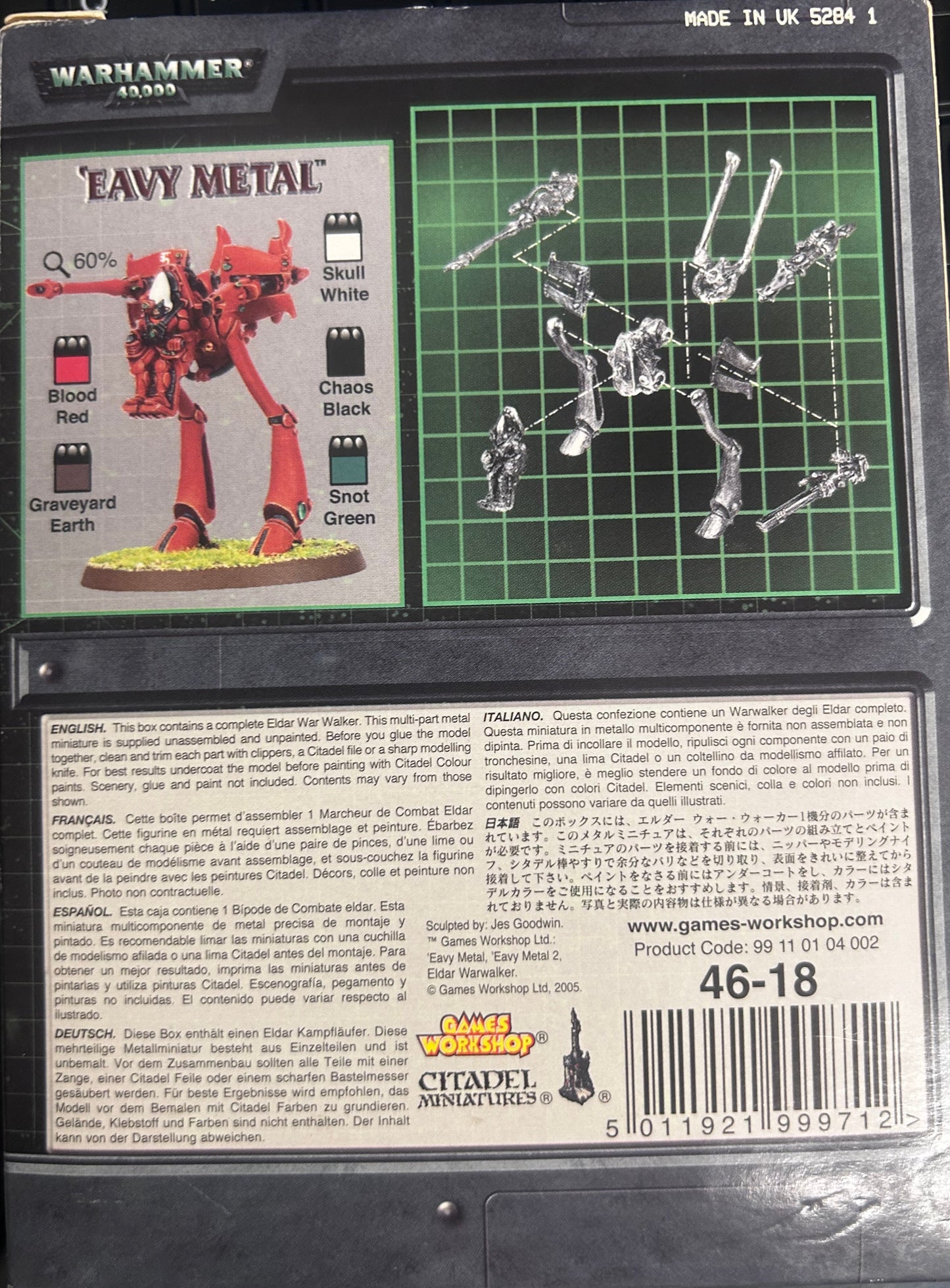 
                  
                    WARHAMMER 40.000: ELDAR WAR WALKER
                  
                