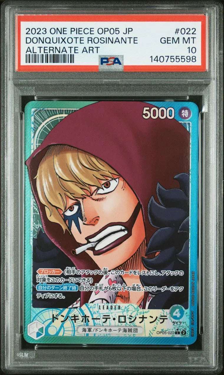 One Piece OP05 Alternate Art – Donquixote Rosinante #022