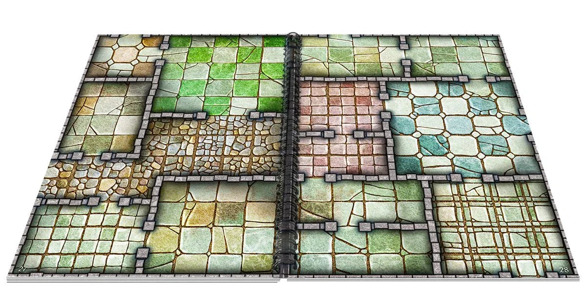 
                  
                    Big Book of Battle Mats - Cells & Shrines (9x12")
                  
                