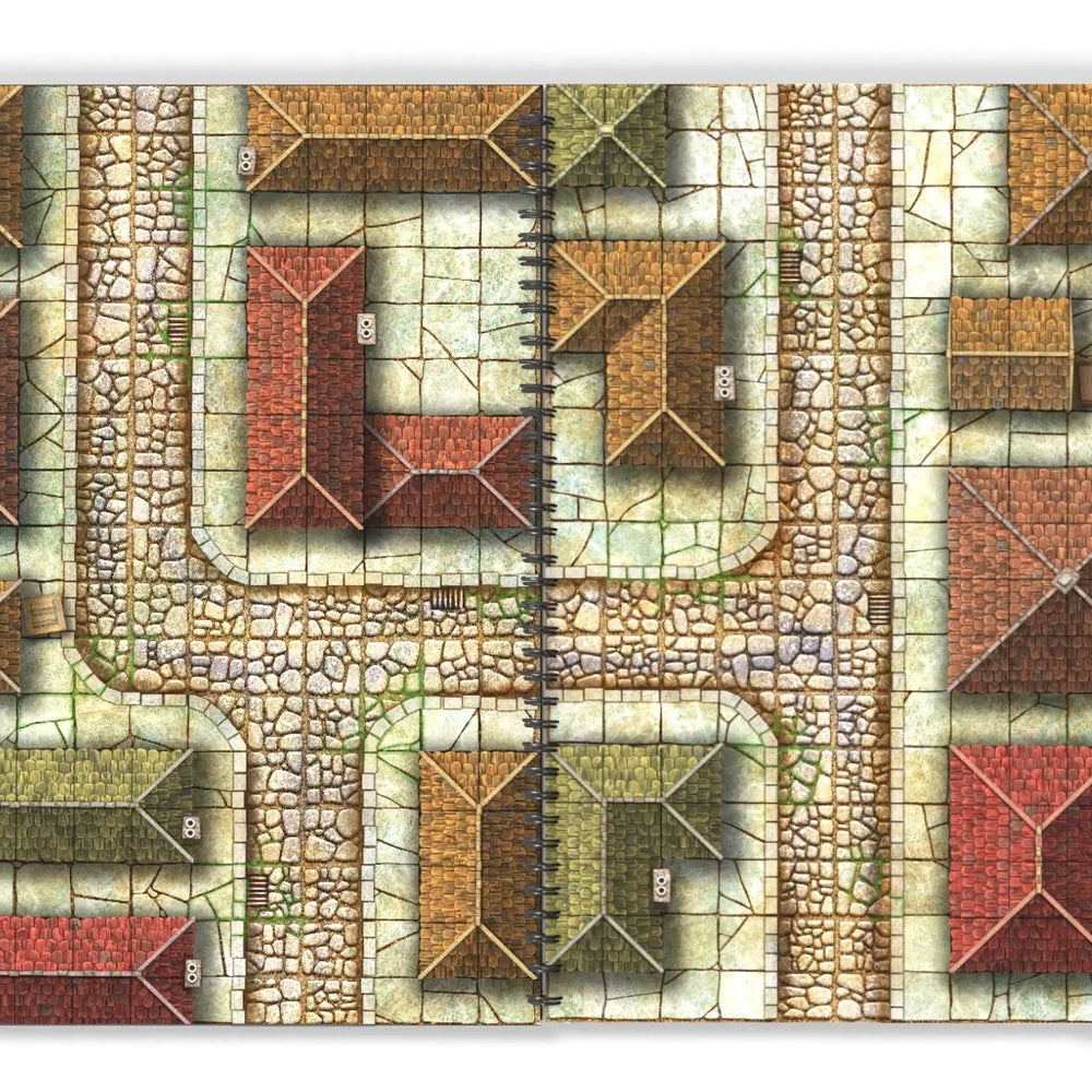 
                  
                    Giant Book of Battle Mats - Streets, Sewers & Cemeteries (17x12")
                  
                