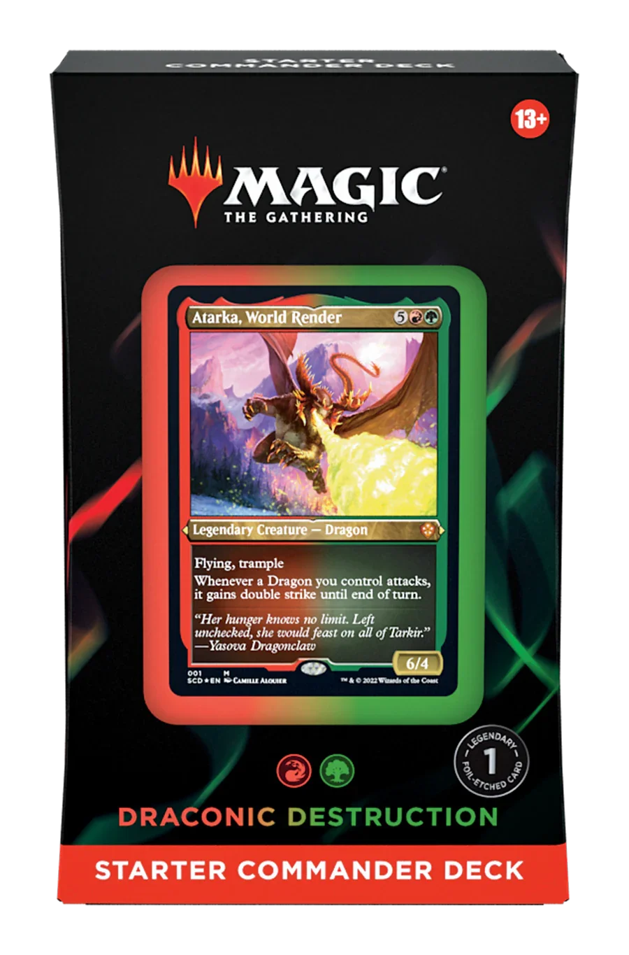 Draconic Destruction: Evergreen Starter Commander Deck 2022