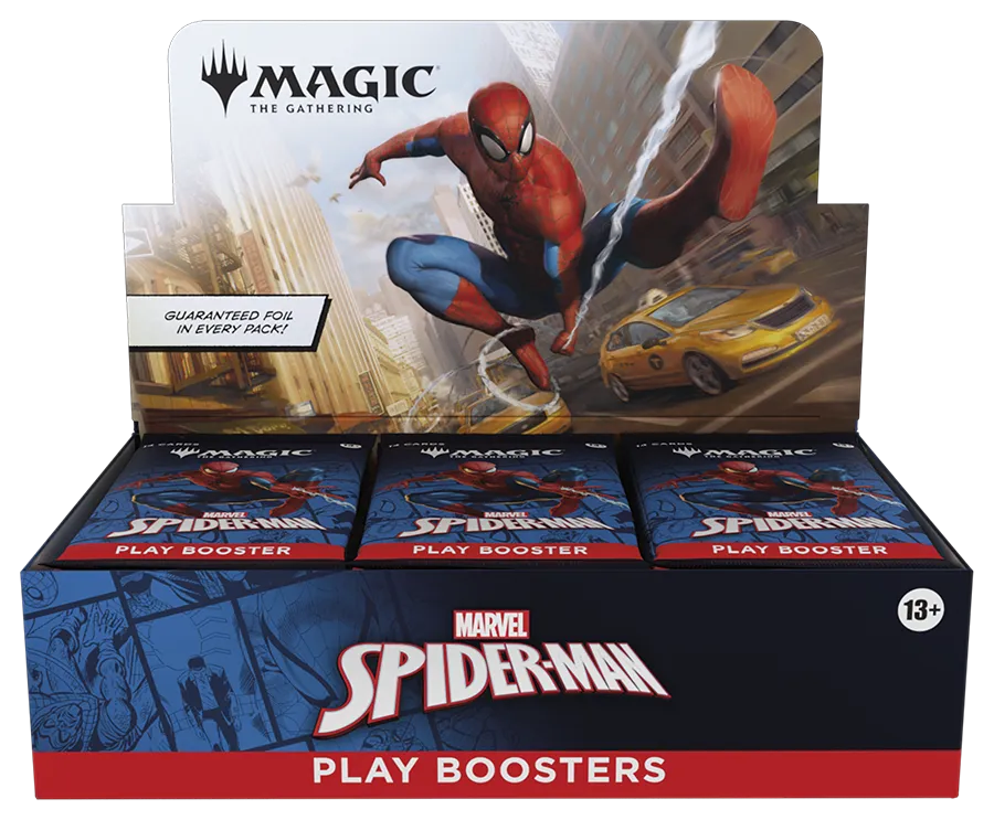Marvel's Spider-Man Play Booster Display