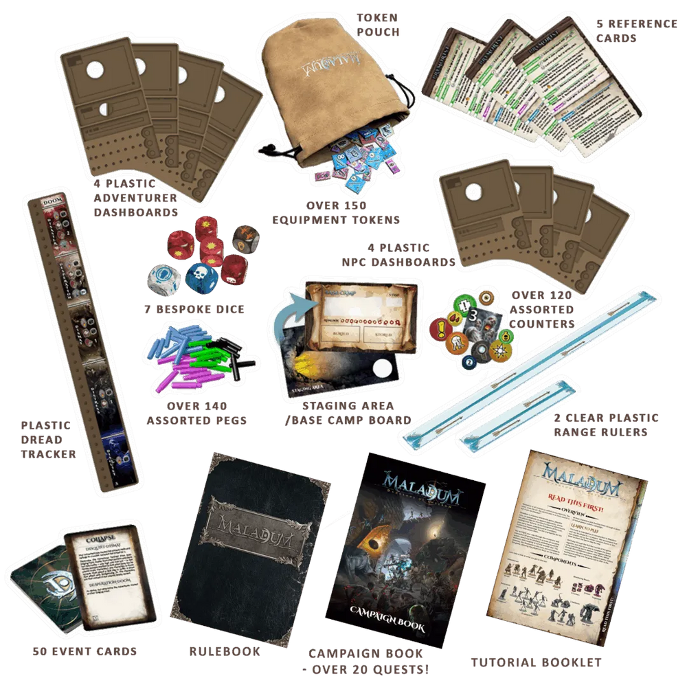 
                  
                    Maladum Dungeons of Enveron Starter Set
                  
                
