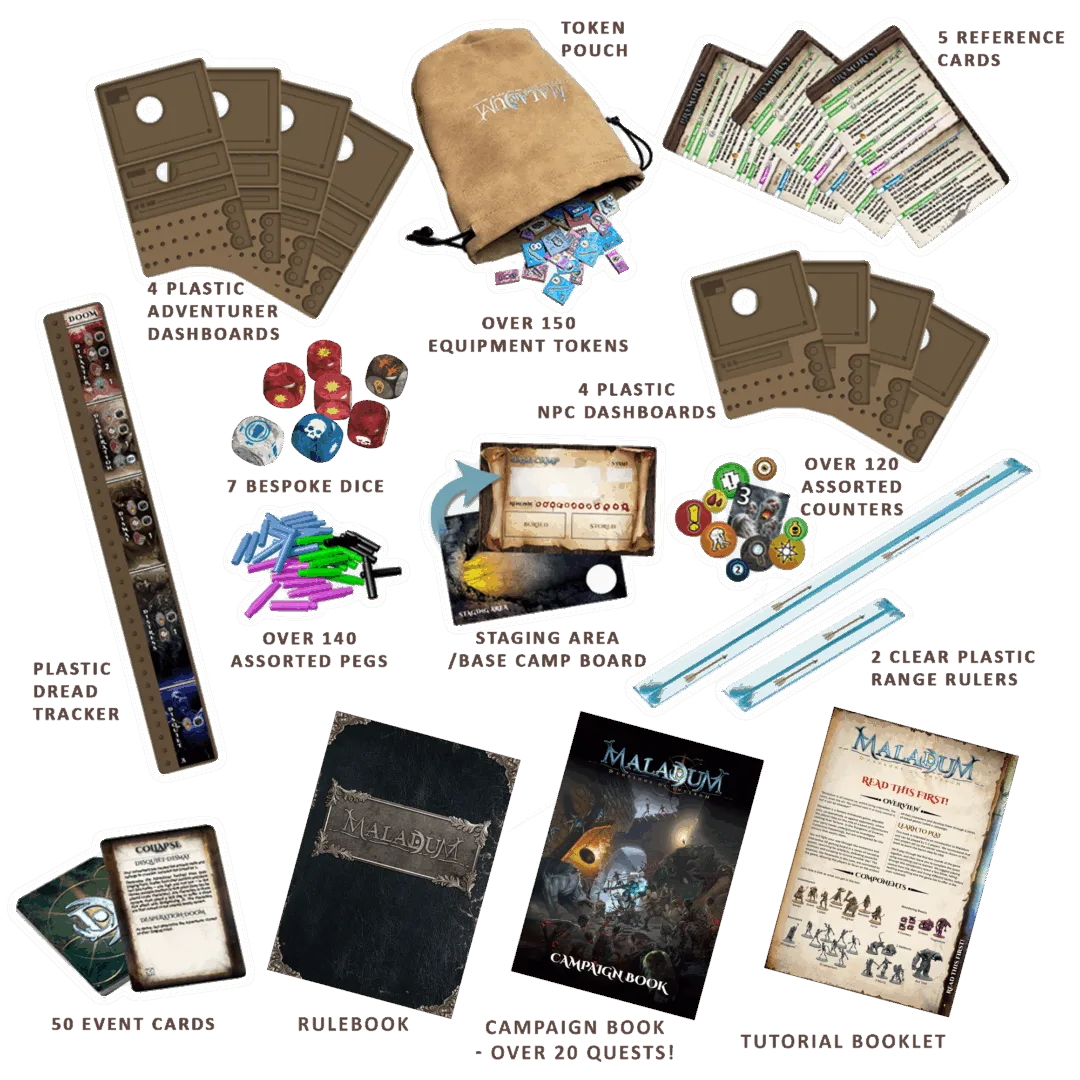 
                  
                    Maladum Dungeons of Enveron Starter Set
                  
                