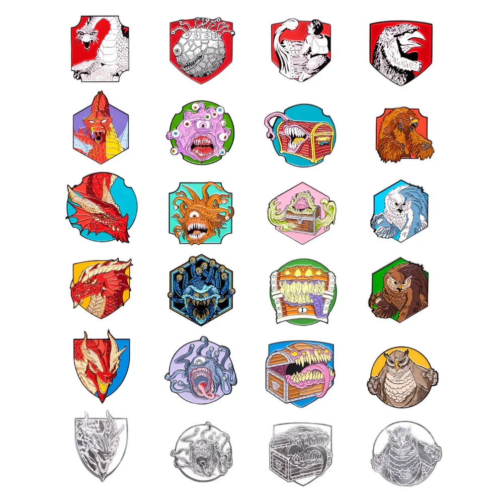 
                  
                    Dungeons & Dragons: Monster Mystery Pins - Monsters: Then and Now
                  
                