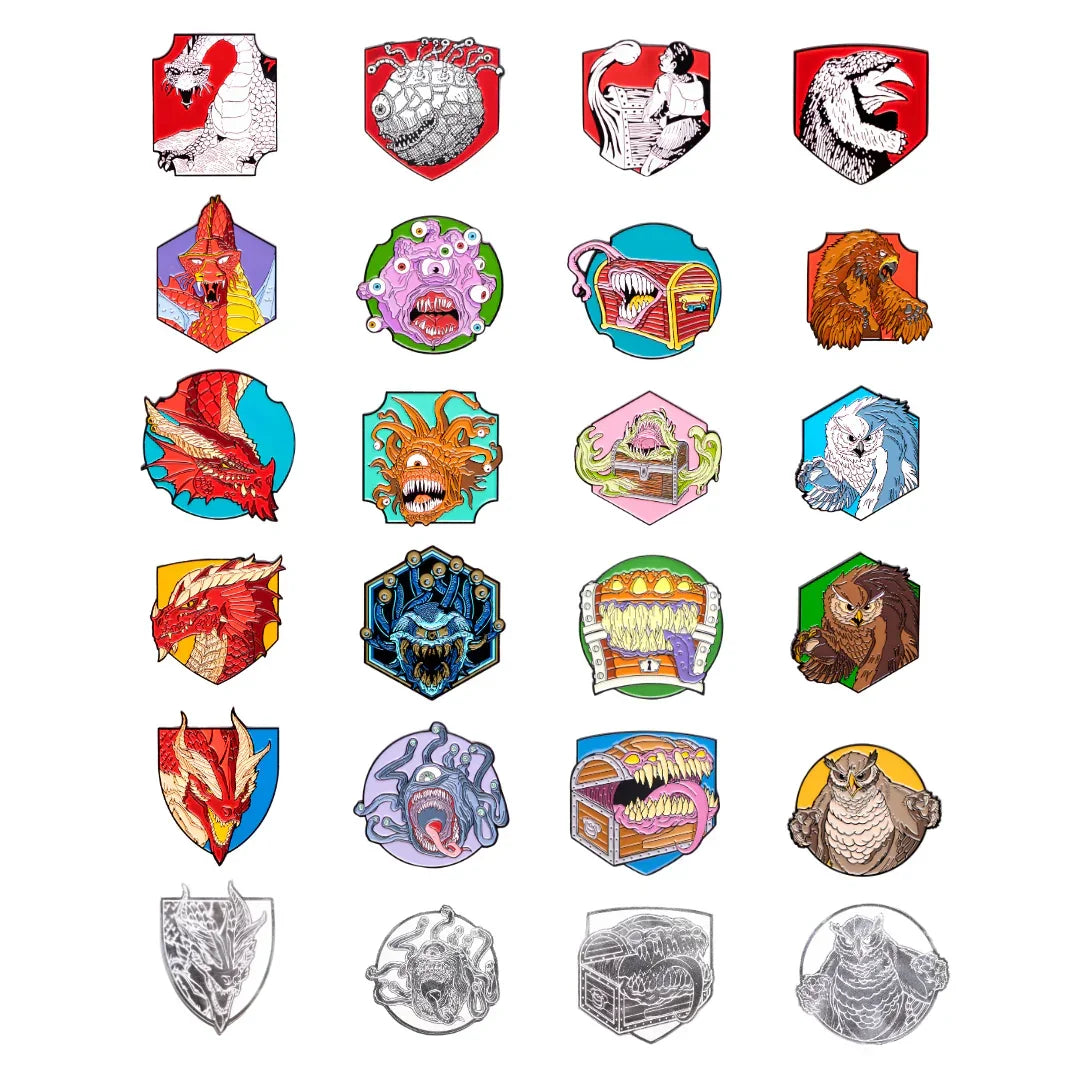 
                  
                    Dungeons & Dragons: Monster Mystery Pins - Monsters: Then and Now
                  
                