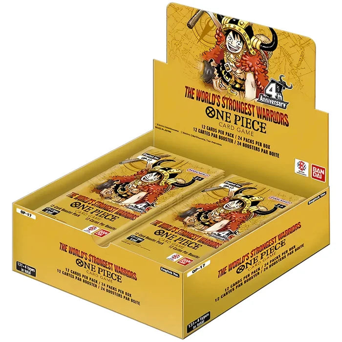 
                  
                    One Piece Card Game – OP17 The World’s Strongest Warriors - Booster
                  
                