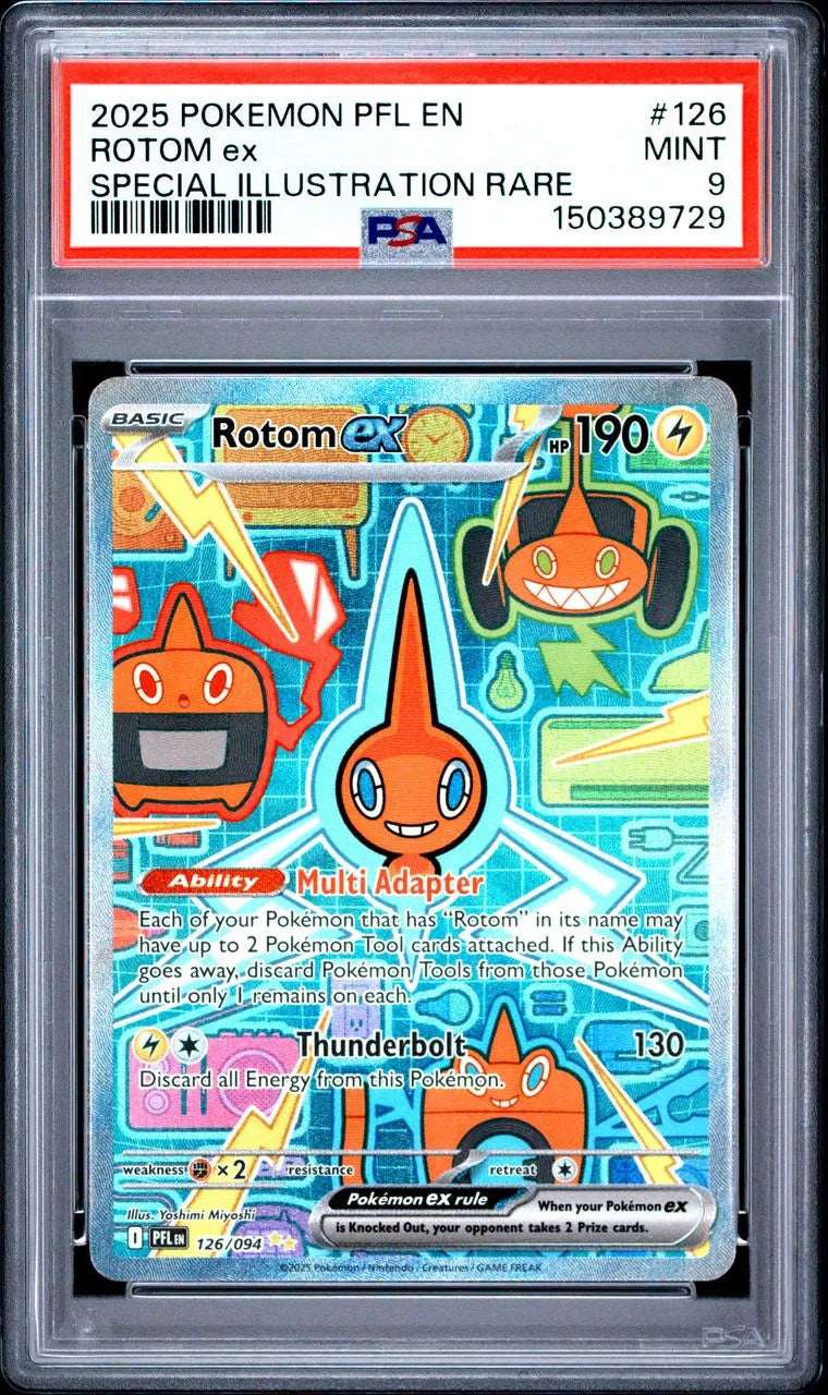 Pokémon Phantasmal Flames – Rotom ex (Special Illustration Rare) #126