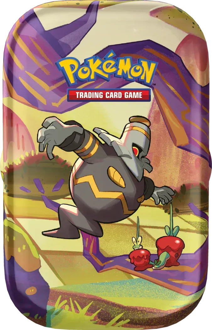 Scarlet & Violet Shrouded Fable Mini Tin Dusknoir & Applin