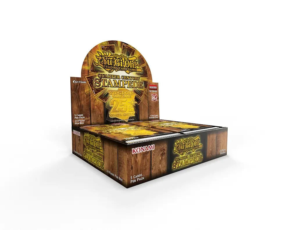 Quarter Century Stampede Booster Display