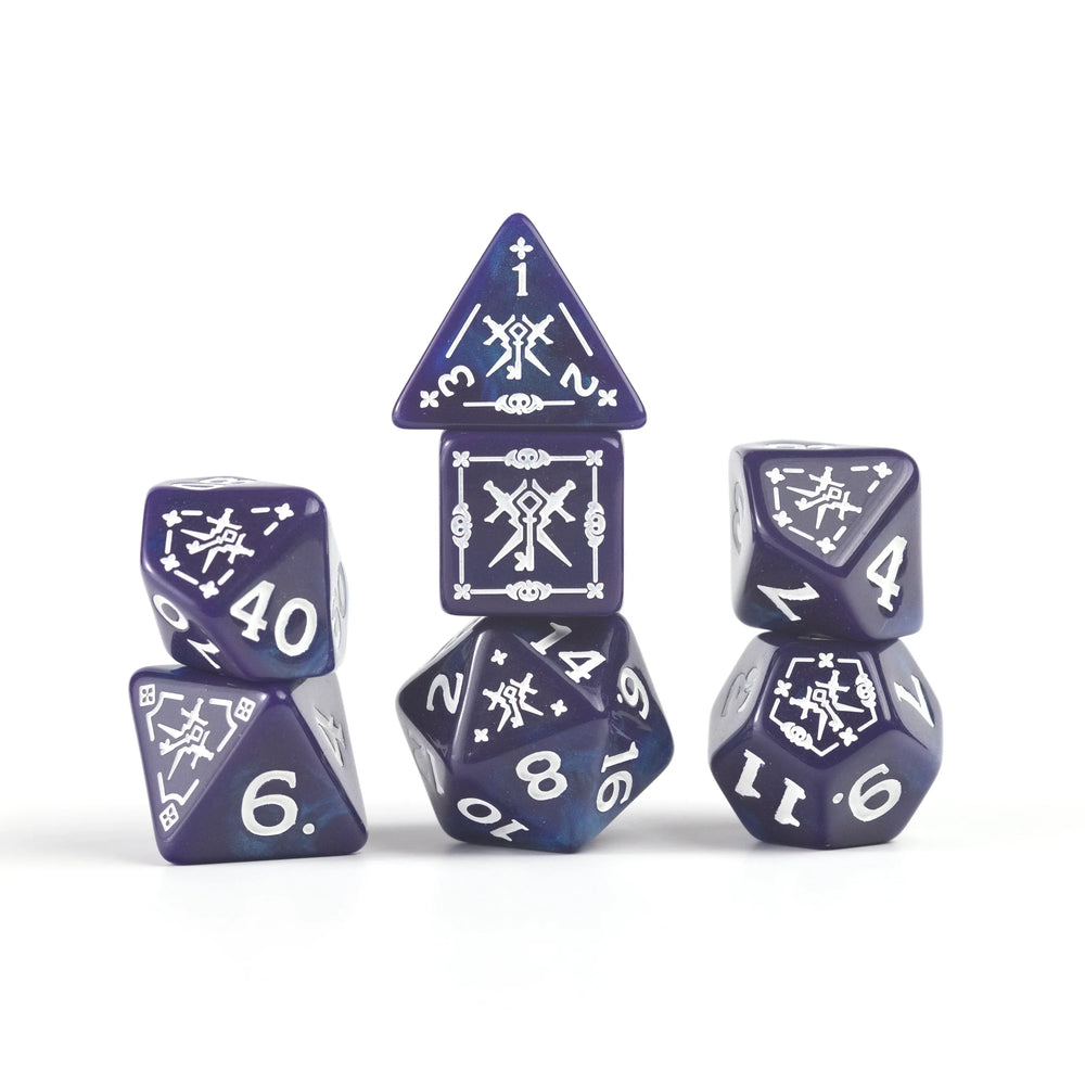 Dungeons & Dragons Adventure Dice - Rogue: Purple