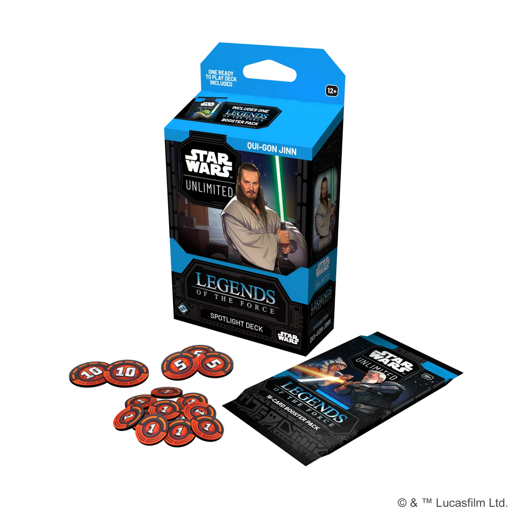Legends of the Force Spotlight Deck Qui-Gon Jin