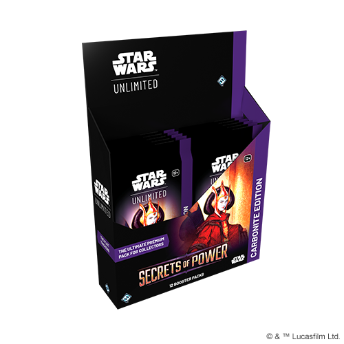 Secrets of Power - Carbonite Edition Booster Display