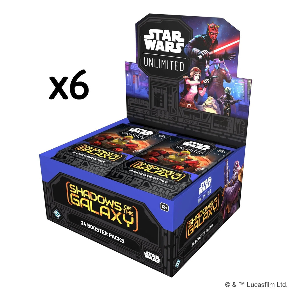 Shadows of the Galaxy Display Case (6 displays)