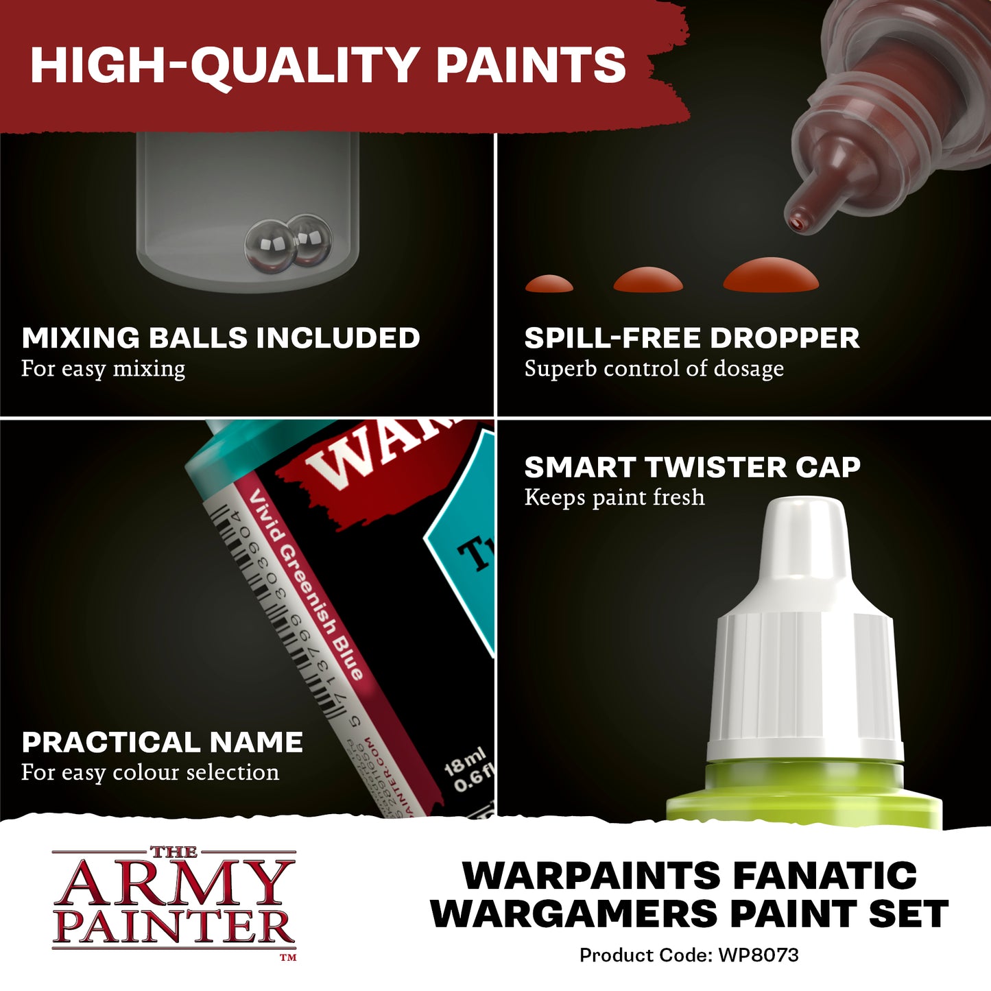 
                  
                    Warpaints Fanatic: Wargamers Paint Set
                  
                