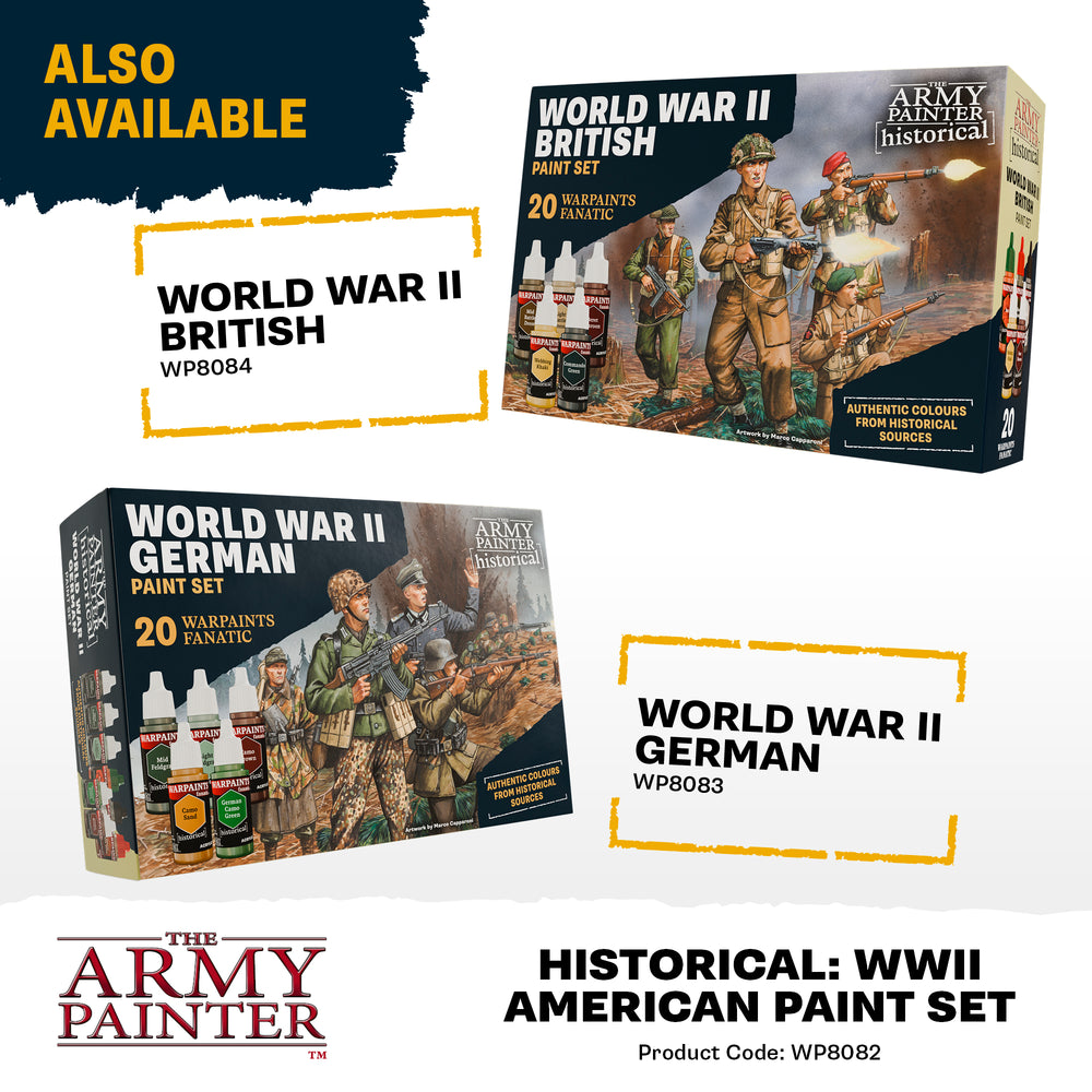 
                  
                    Historical WWII American Paint Set
                  
                