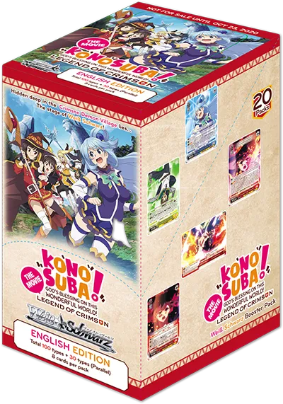 KONOSUBA - God’s blessing on this wonderful world! Legend of Crimson Booster Display