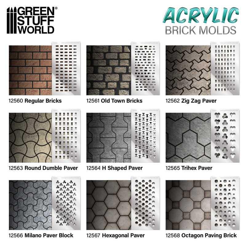 
                  
                    Acrylic molds - Bricks - ZZGames.dk
                  
                