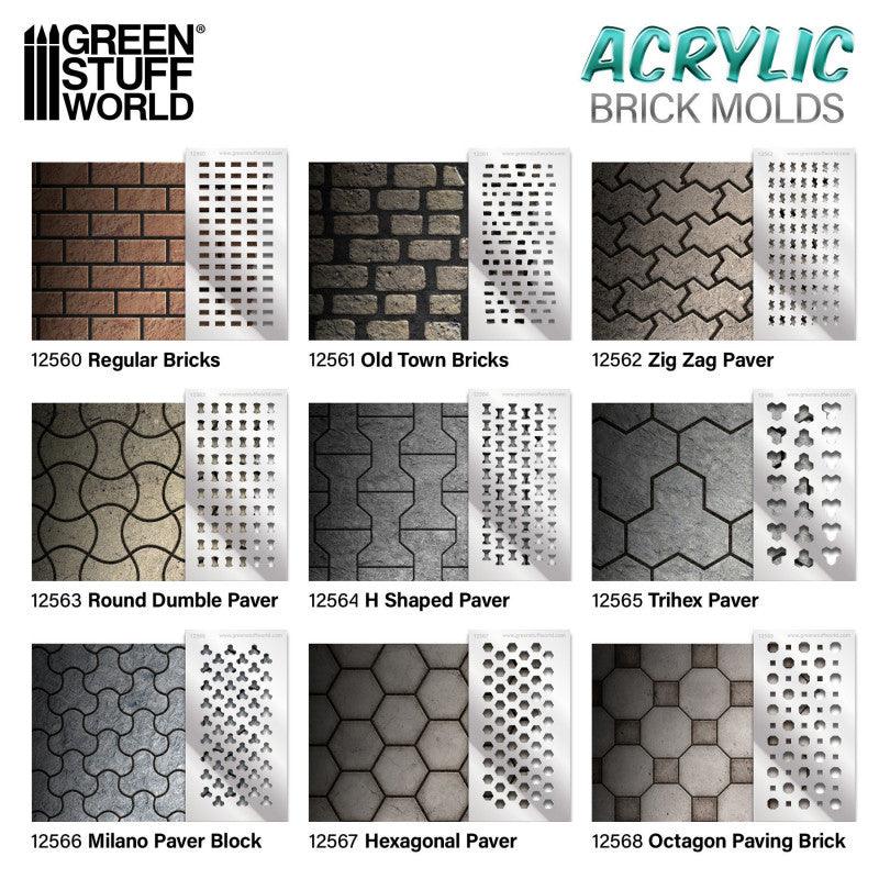 
                  
                    Acrylic molds - Old Bricks - ZZGames.dk
                  
                