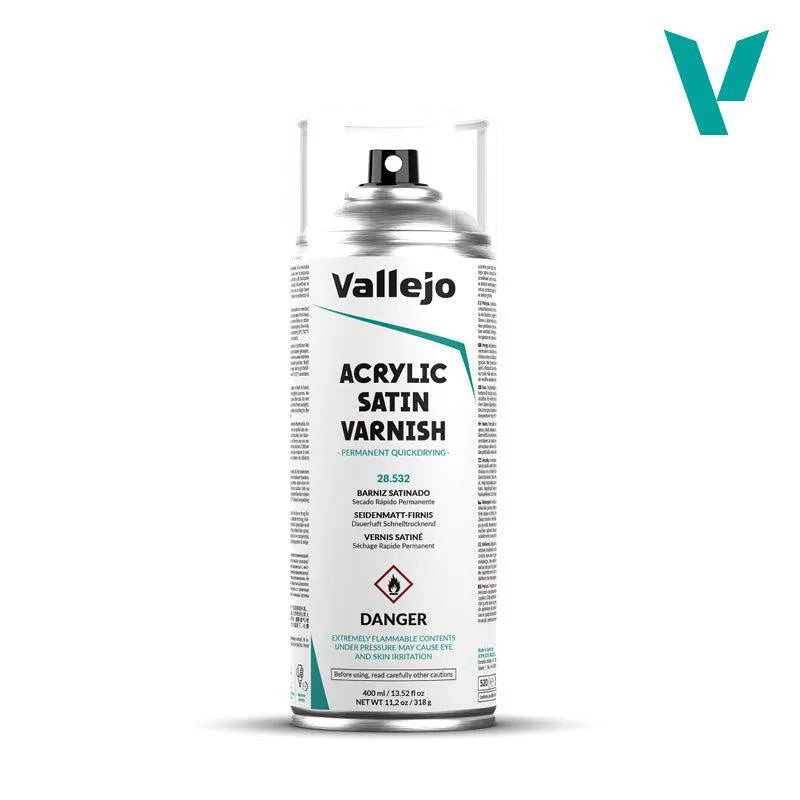 ACRYLIC SATIN SPRAY VARNISH - ZZGames.dk