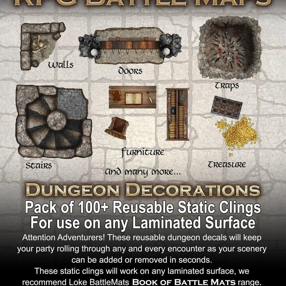 
                  
                    Add-On Scenery for RPG Maps - Dungeon Decorations - ZZGames.dk
                  
                