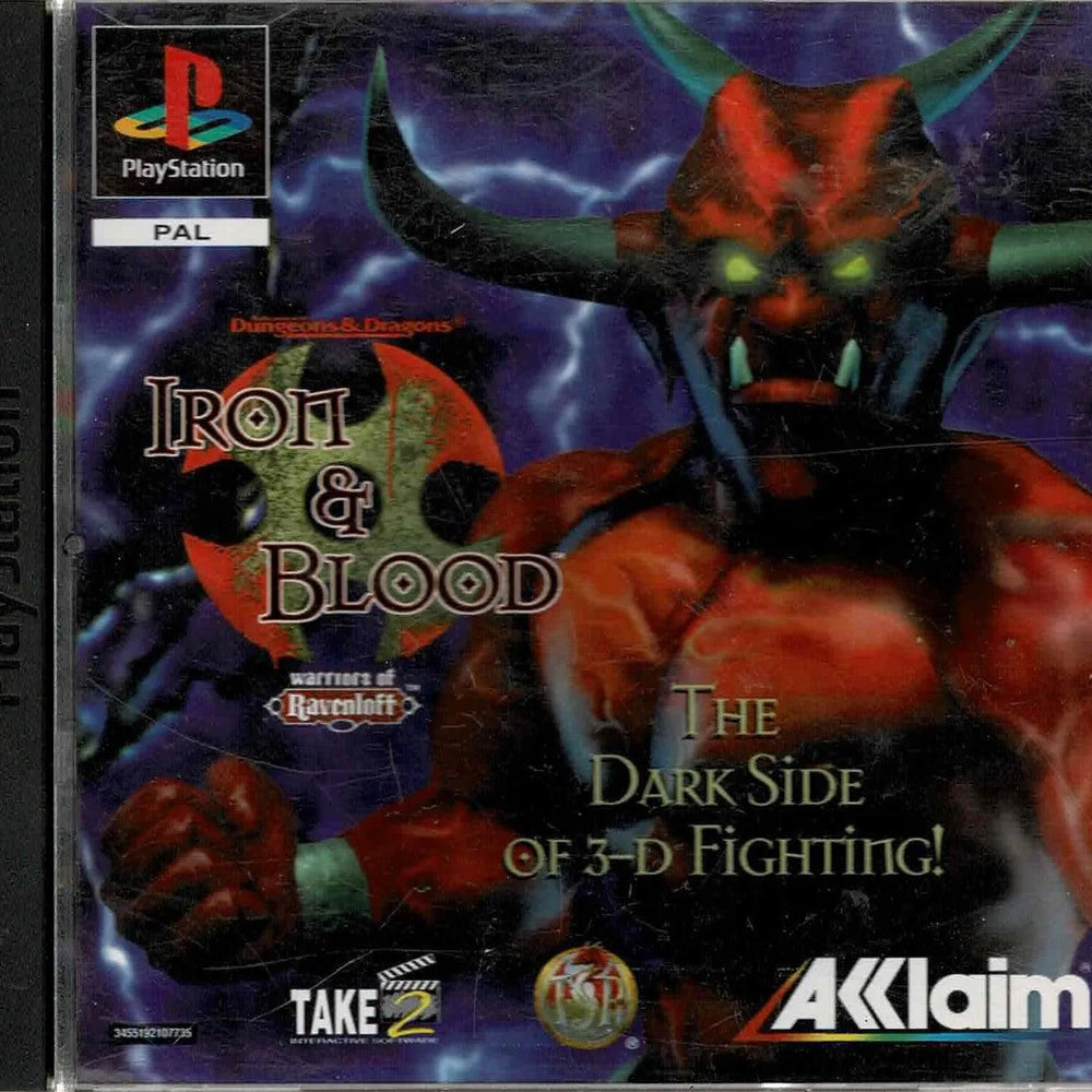 Advanced Dungeons & Dragons: Iron & Blood (u manual) - ZZGames.dk