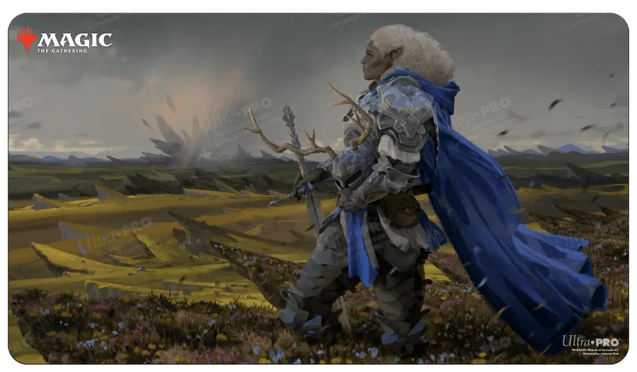 Adventures in the Forgotten Realms Galea, Kindler of Hope Commander Playmat - ZZGames.dk