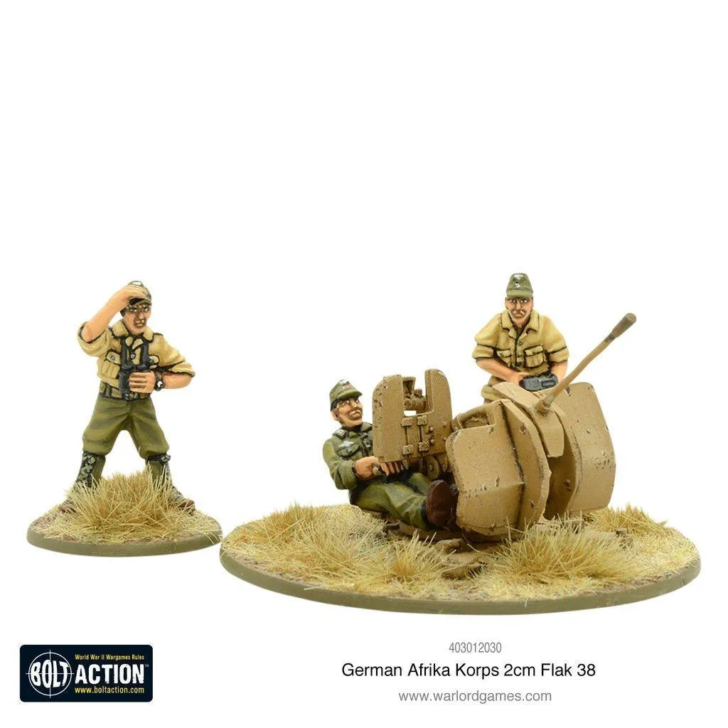 Afrika Korps 2cm Flak 38 - ZZGames.dk