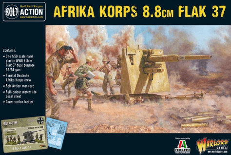 Afrika Korps 8.8cm Flak 37 - ZZGames.dk