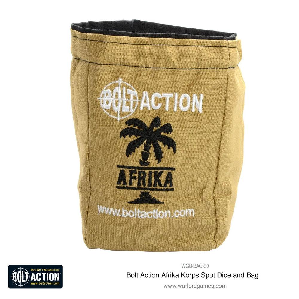 Afrika Korps Dice Bag - ZZGames.dk